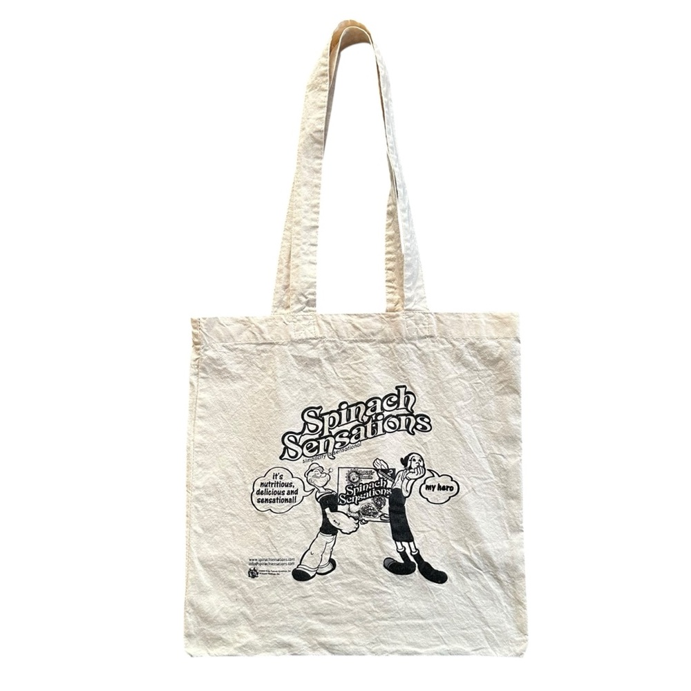 VTG Popeye Spinach 🥬 Sensations tote